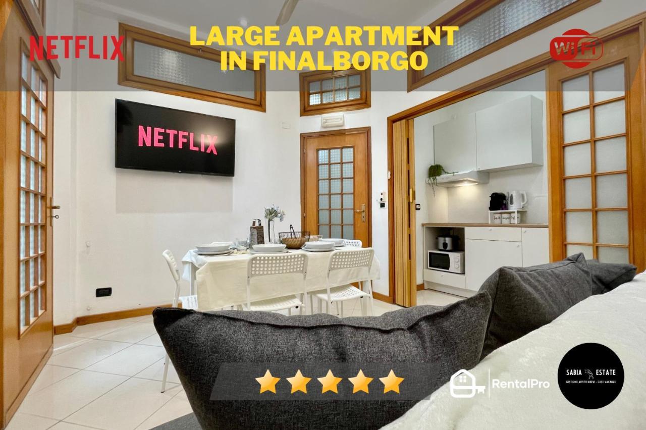 Finalborgo Outdoor&Sea, Three-Room Flat W/Wifi Finale Ligure Εξωτερικό φωτογραφία